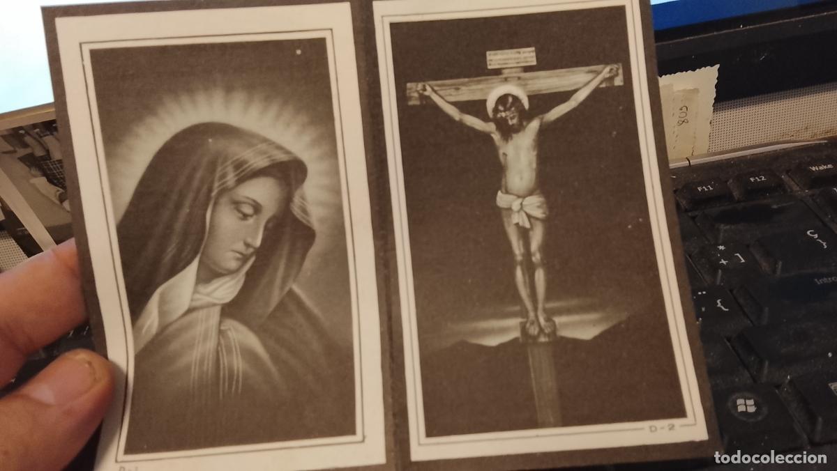 Postales: esquela recordatorio de difuntos 1966 vejer de la frontera oracion virgen de la oliva