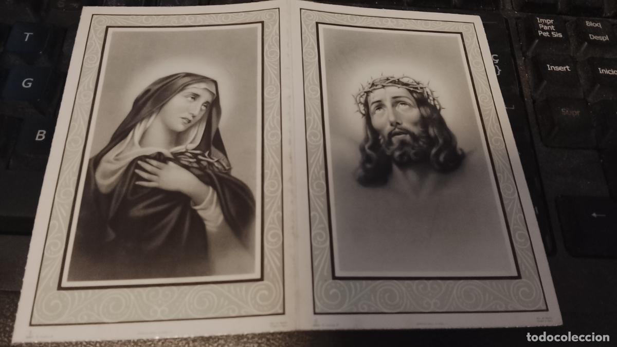 Postales: esquela recordatorio de difuntos 1966 vejer de la frontera oracion virgen de la oliva