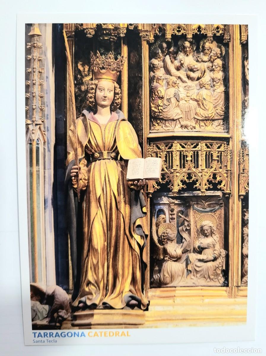 Postales: POSTAL RELIGIOSA SANTA TECLA. PATRONA DE TARRAGONA
