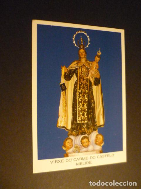 Postales: MELIDE LA CORU&Ntilde;A VIRGEN DEL CARMEN POSTAL - Foto 1