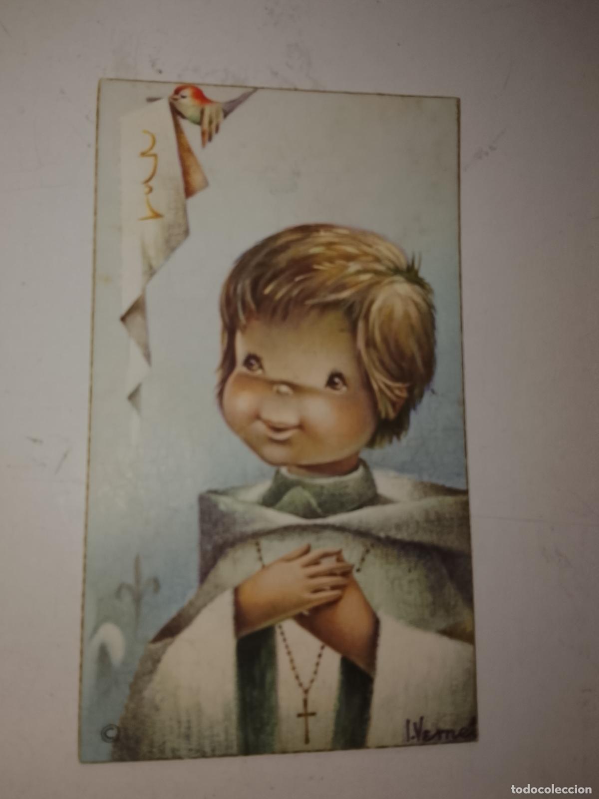 Postales: Estampa religiosa RECUERDO PRIMERA COMUNION O SIMILAR