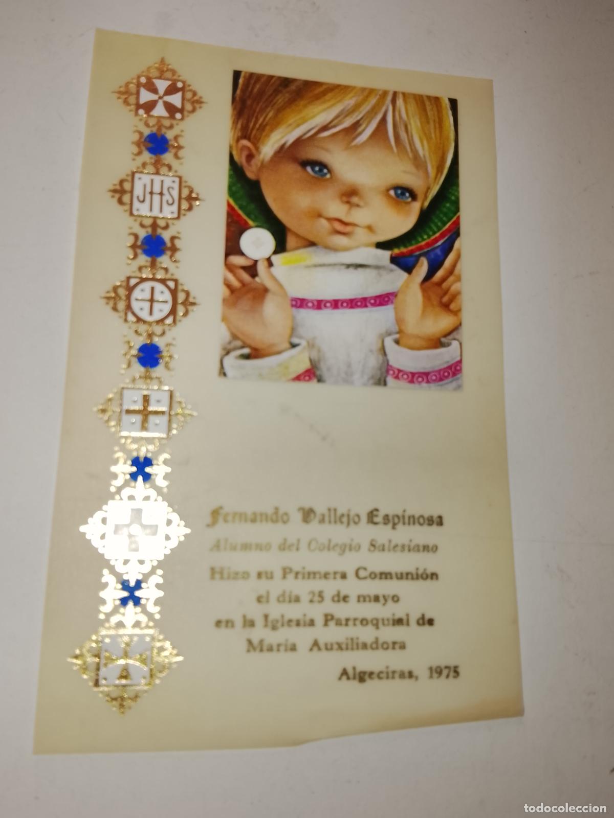 Postales: Estampa religiosa RECUERDO PRIMERA COMUNION O SIMILAR