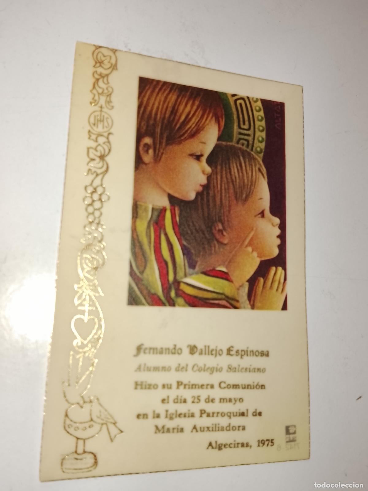 Postales: Estampa religiosa RECUERDO PRIMERA COMUNION O SIMILAR
