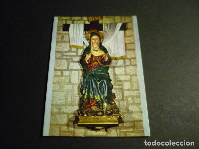 Postcards: SOMOSIERRA MADRID NUESTRA SE&Ntilde;ORA EN LA CARRETERA ANTIGUA ESTAMPA