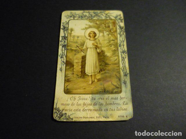 Postcards: NI&Ntilde;O JESUS ANTIGUA ESTAMPA