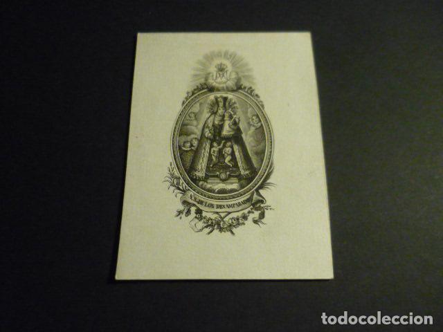 Postkarten: NUESTRA SE&Ntilde;ORA DE LOS DESAMPARADOS ANTIGUA ESTAMPA SIGLO XIX