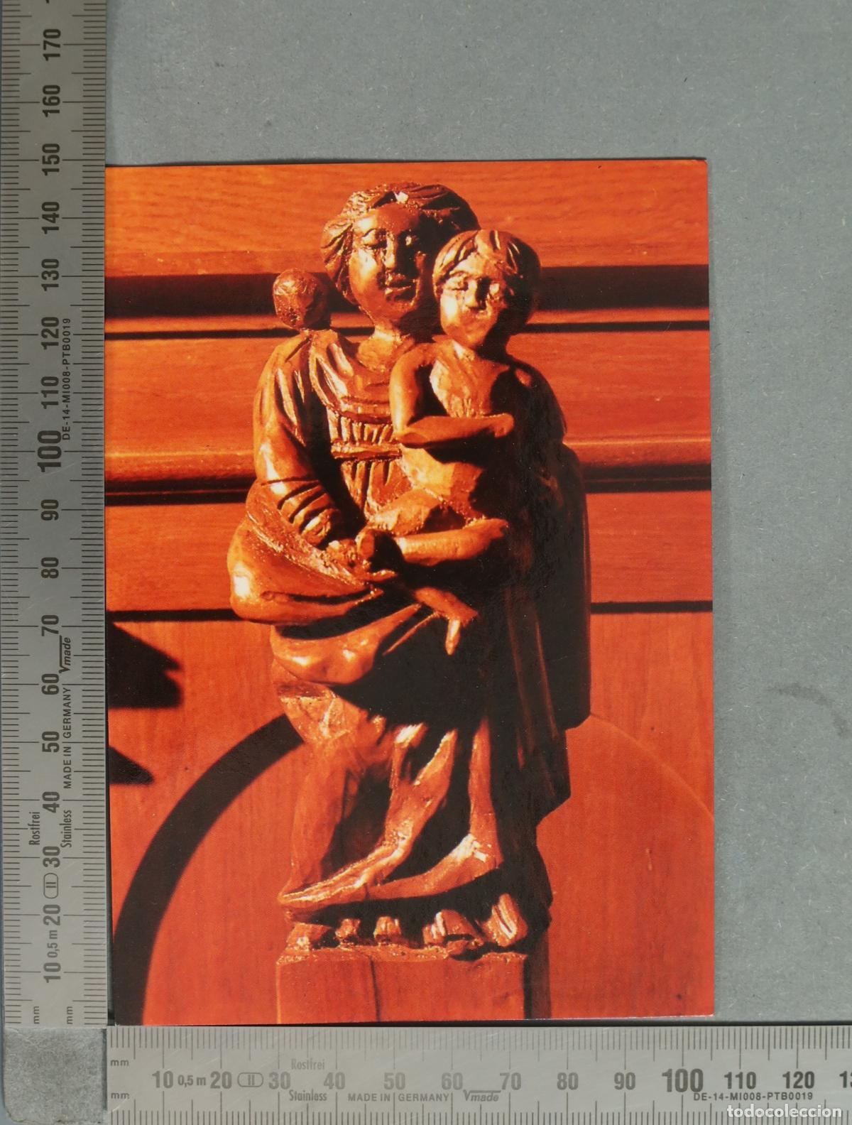 Postkarten: POSTAL. Statue de N. D. du Val d'Amour