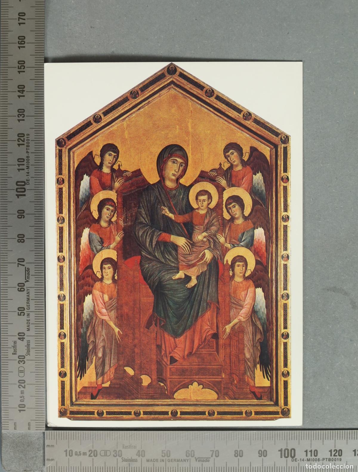 Postkarten: POSTAL. La vierge aux Anges - Giovanni Cimabue
