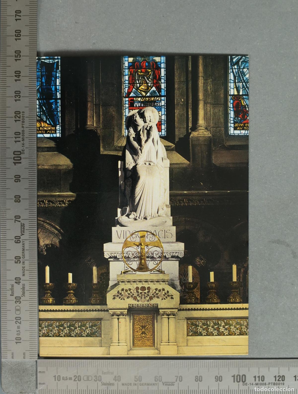 Postkarten: POSTAL. Basilique du Sacre-Coeur - la Vierge de la Paix