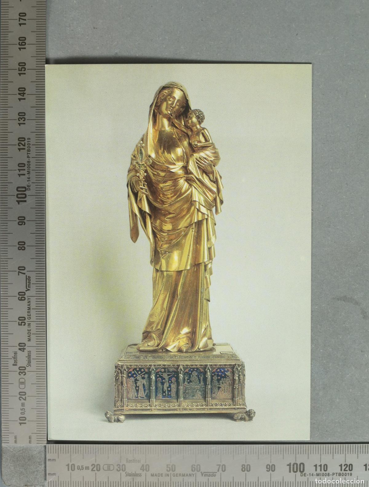 Postkarten: POSTAL. Paris - Mus&eacute;e du Louvre - Reliquaire offert par Jeanne d'Evreux au Tr&eacute;sor de Saint-Denis