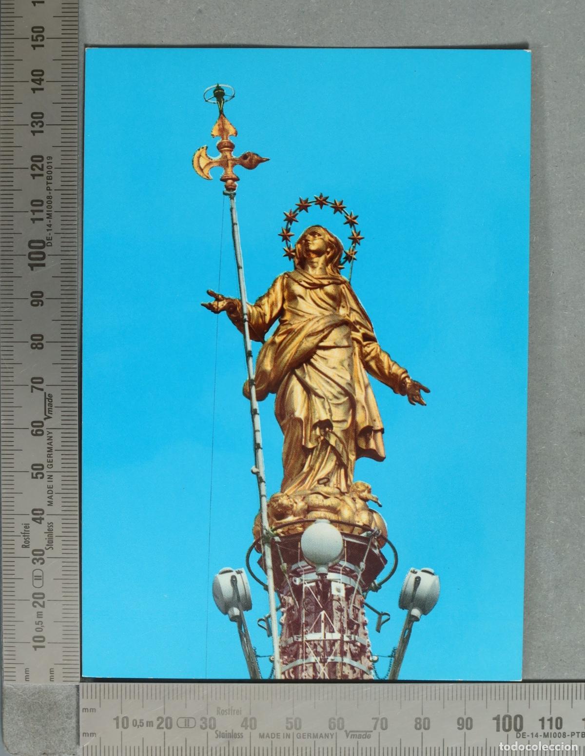 Postkarten: POSTAL. Milano - Il Duomo - La Madonnina