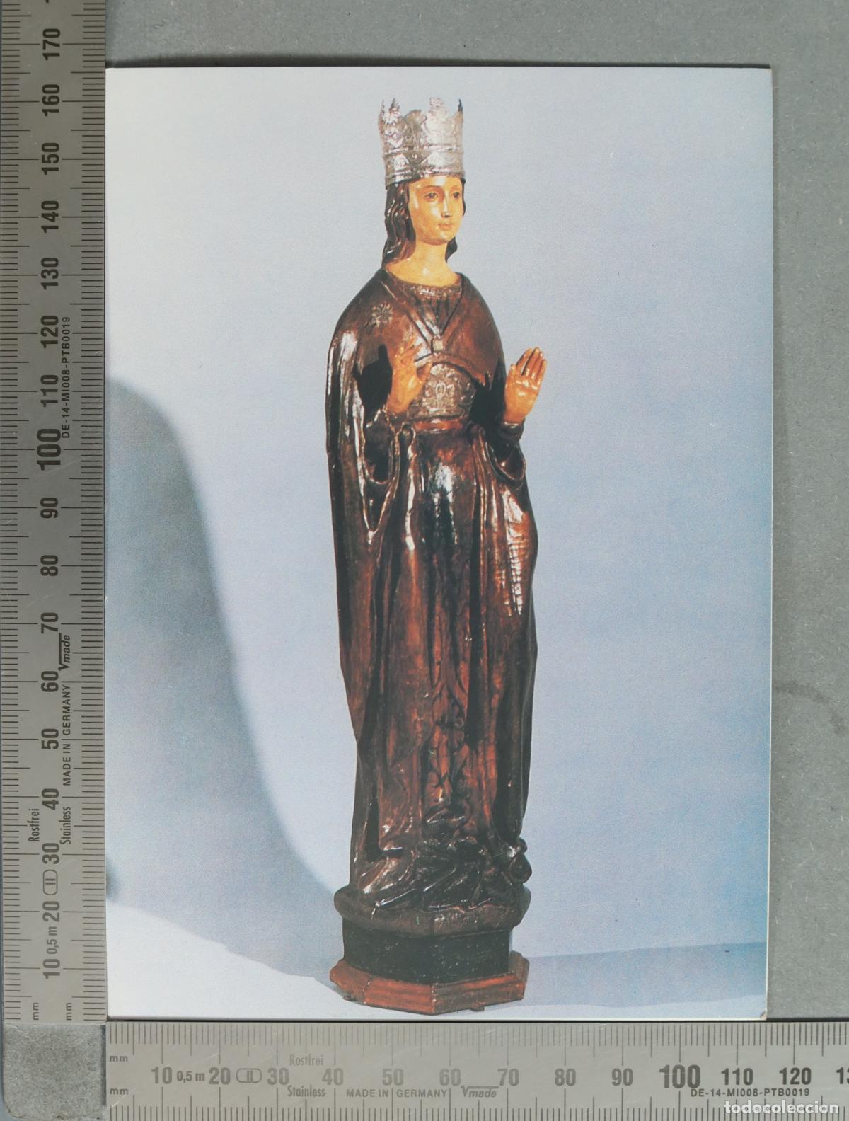 Postkarten: POSTAL. Statua lignea - SS. Trinit&nbsp; di Saccargia Codrongianus - SARDEGNA
