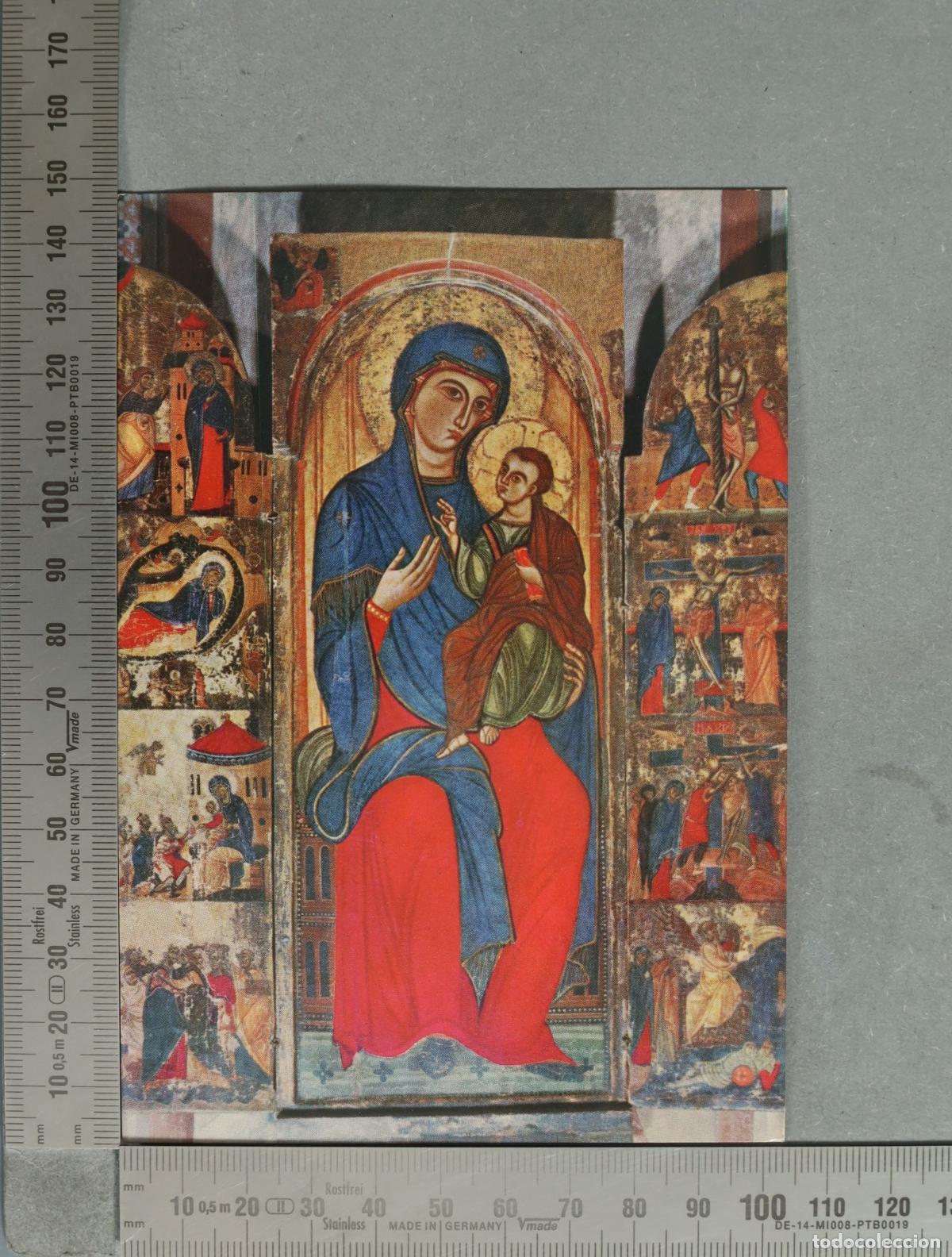 Postkarten: POSTAL. Assisi - Basilica di S. Chiara - Madonna del Carroccio - Tavola
