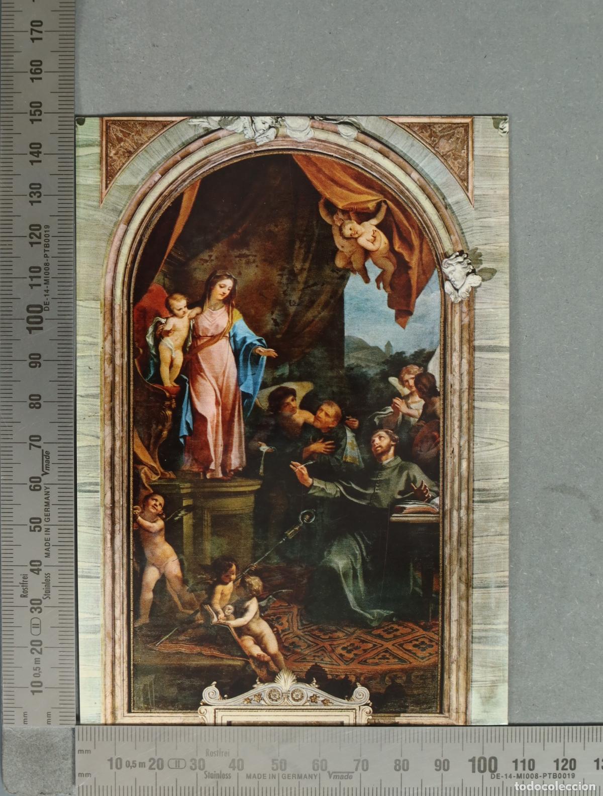 Postkarten: POSTAL. Basilica Santi XII Apostoli - La Madonna, S. Bonaventura e altri - Nicol&ograve; Lapiccola