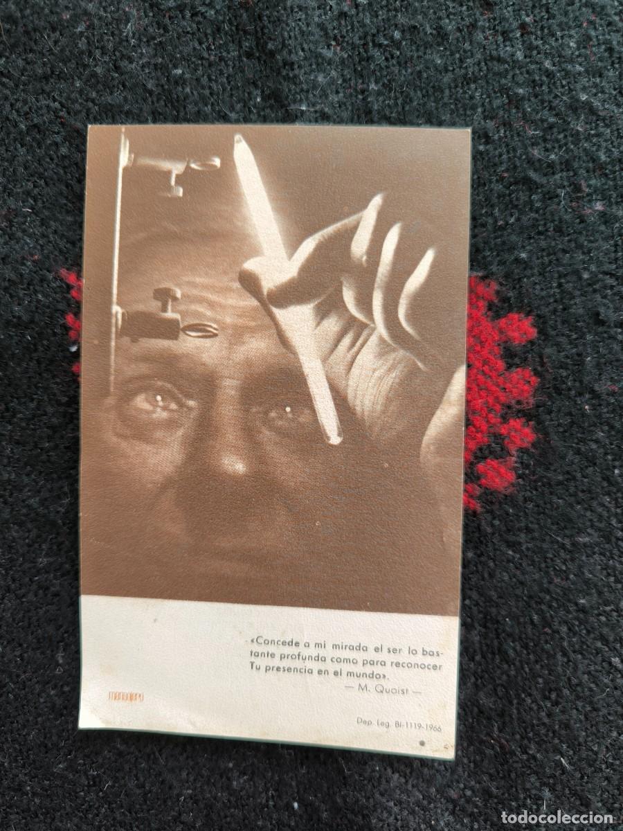 Postkarten: Estampa Religiosa Apostolado De La Oraci&oacute;n Octubre 1967 &ndash; Devoci&oacute;n Vintage Coleccionismo