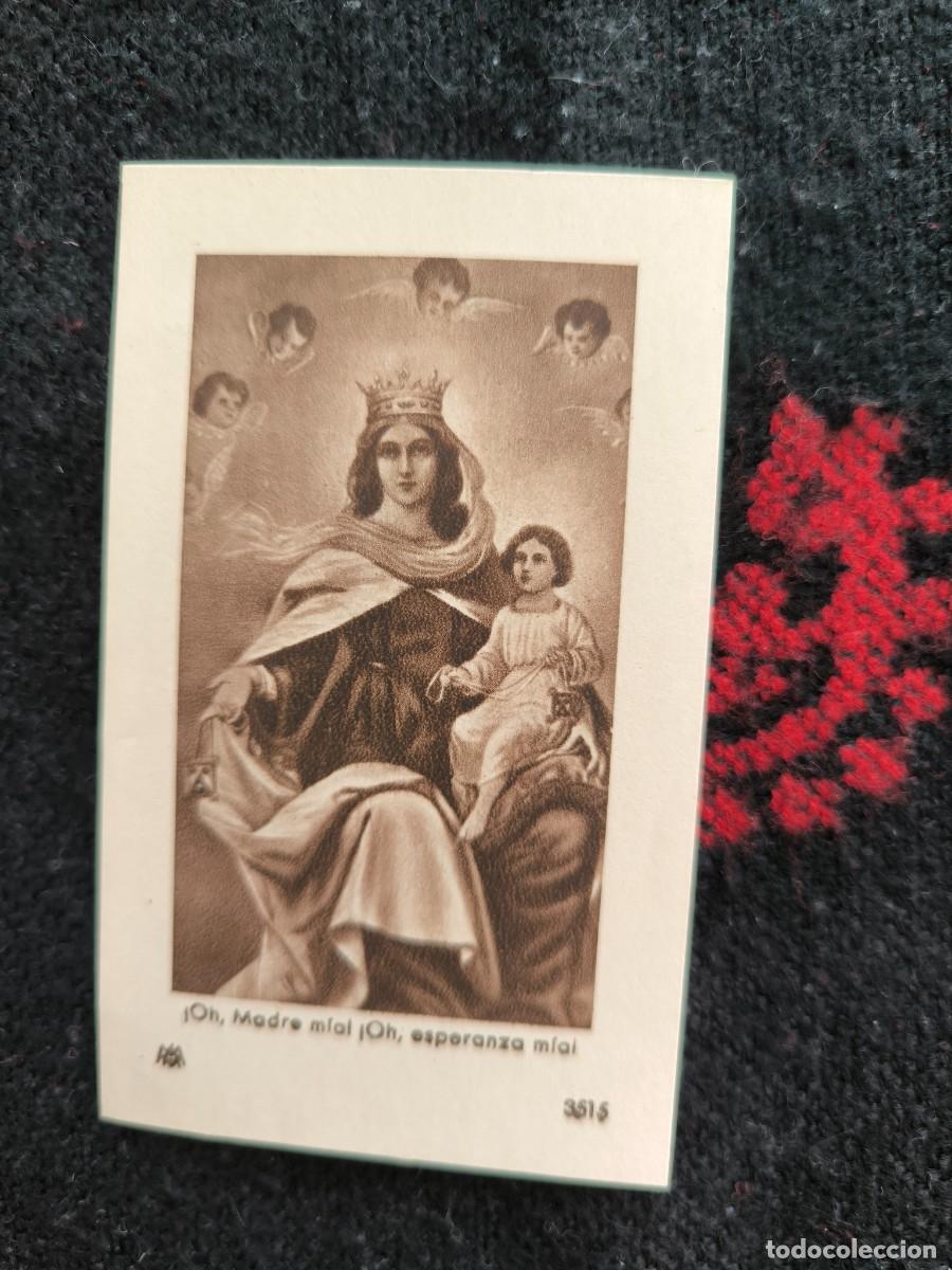 Postkarten: Antigua Estampa Recuerdo Sacerdotal &ndash; Bendici&oacute;n De Un Presb&iacute;tero Devoci&oacute;n Coleccionismo