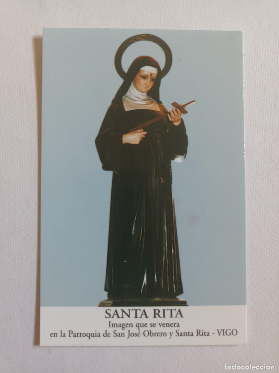 Postales: ESTAMPA SANTA RITA - ORACION (REVERSO)