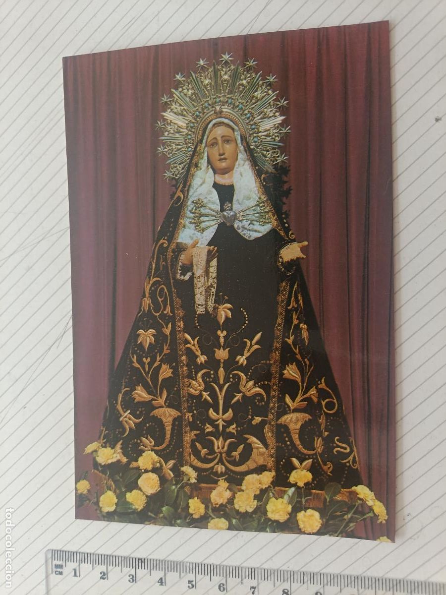 Postales: Postal de la Virgen de los Dolores de Santa Engracia, Zaragoza