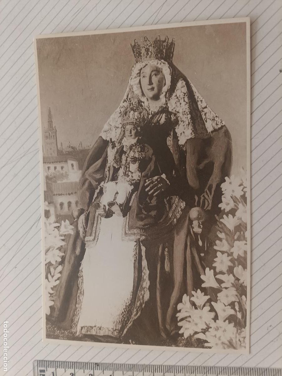 Postales: Postal de la Virgen de los Reyes, Sevilla