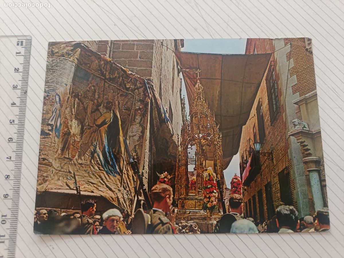 Postales: Postal de la Procesi&oacute;n del Corpus de Toledo