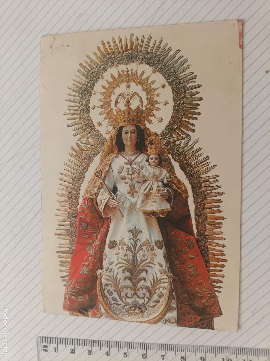 Postales: Postal de la virgen de Olvera