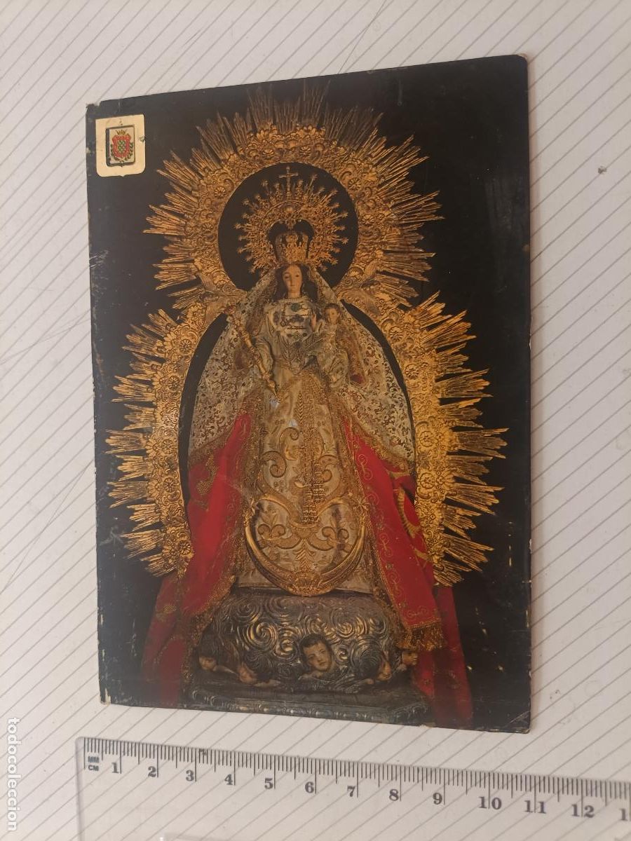 Postales: Postal de la virgen de Moguer