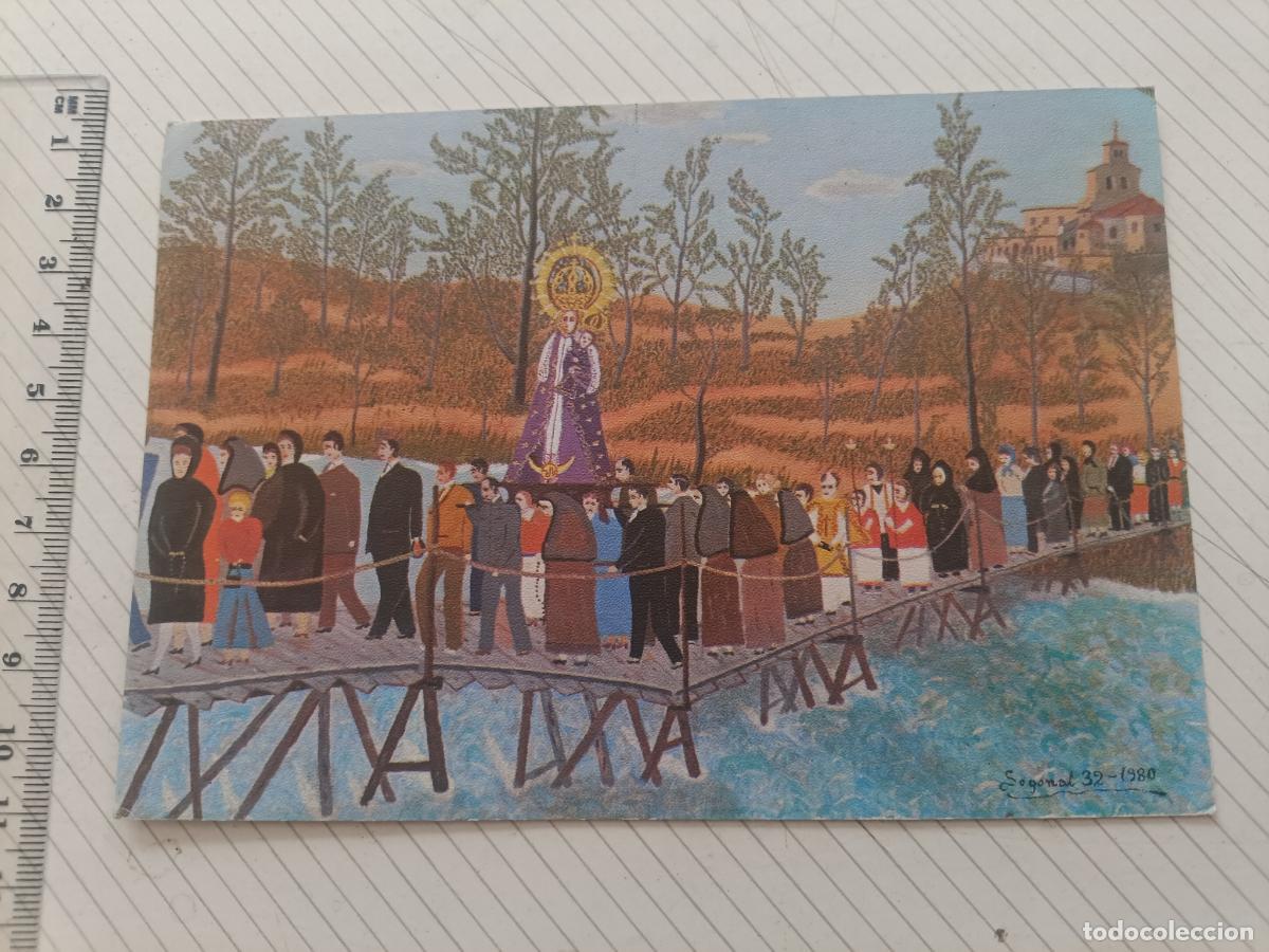 Postales: Postal de la virgen de San Esteban de Gormaz, Soria