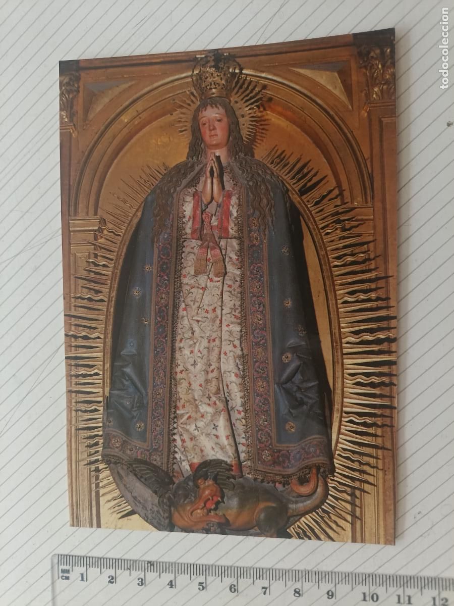 Postales: Postal de la Virgen Pur&iacute;sima de Astorga