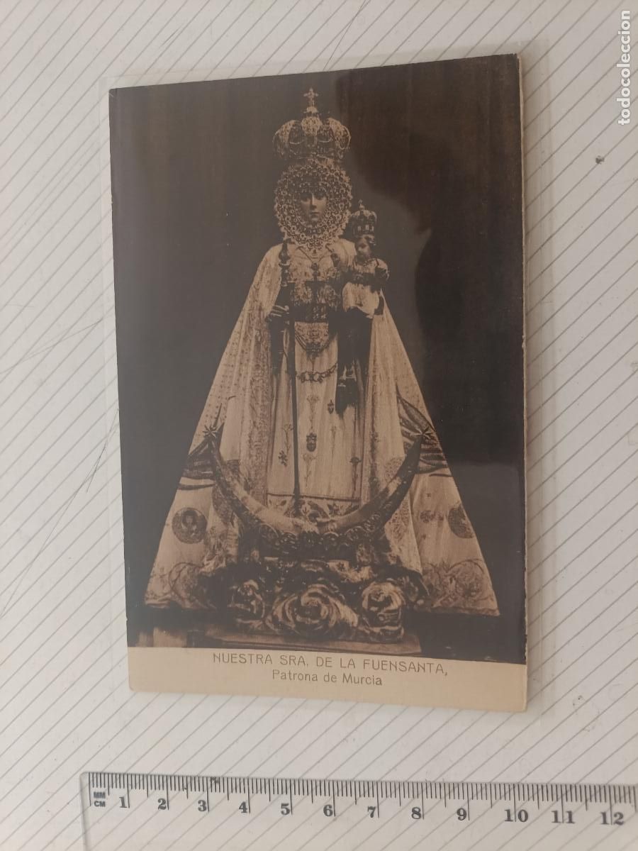 Postales: Postal de la Virgen de Murcia