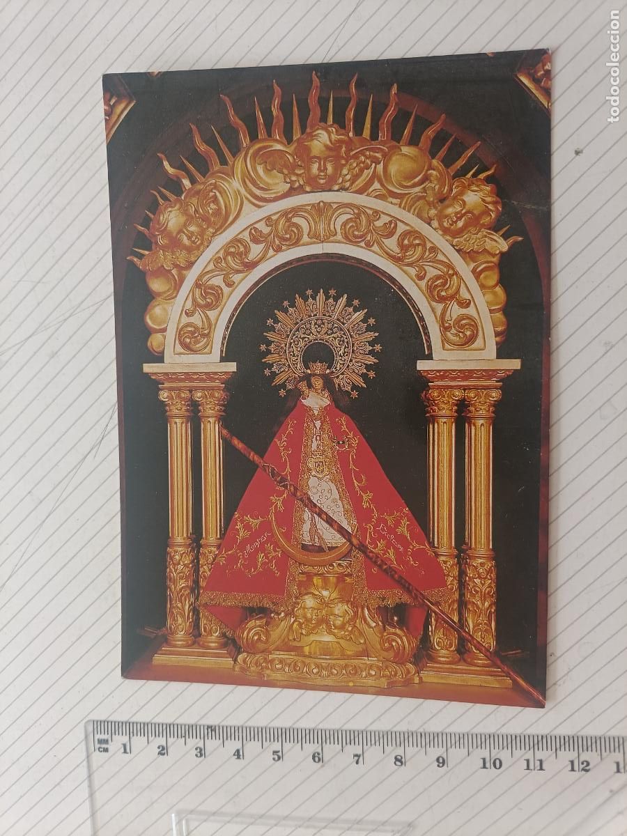 Postales: Postal de la virgen de Ampuero