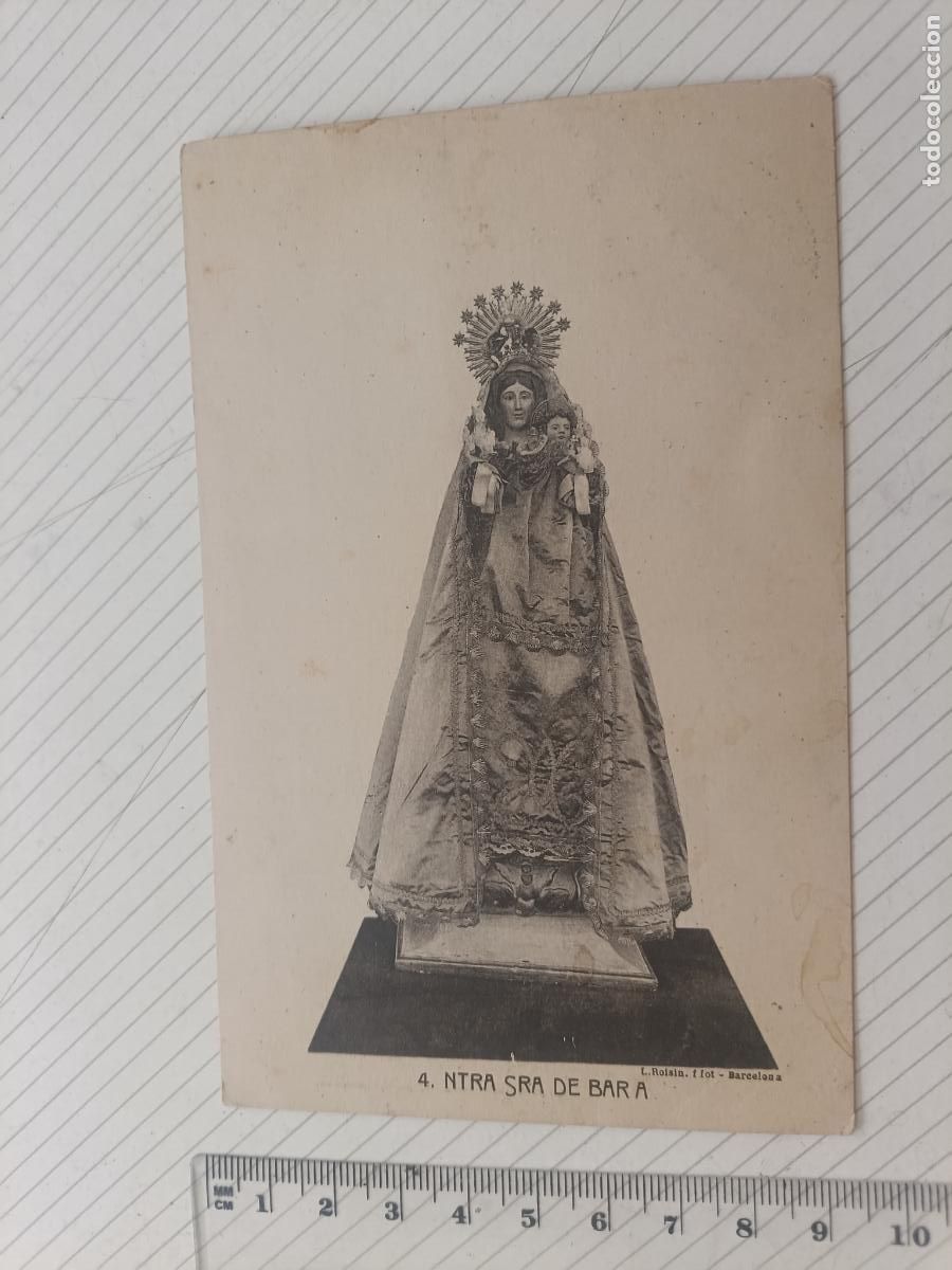 Postales: Postal de la Virgen de Bar&aacute;