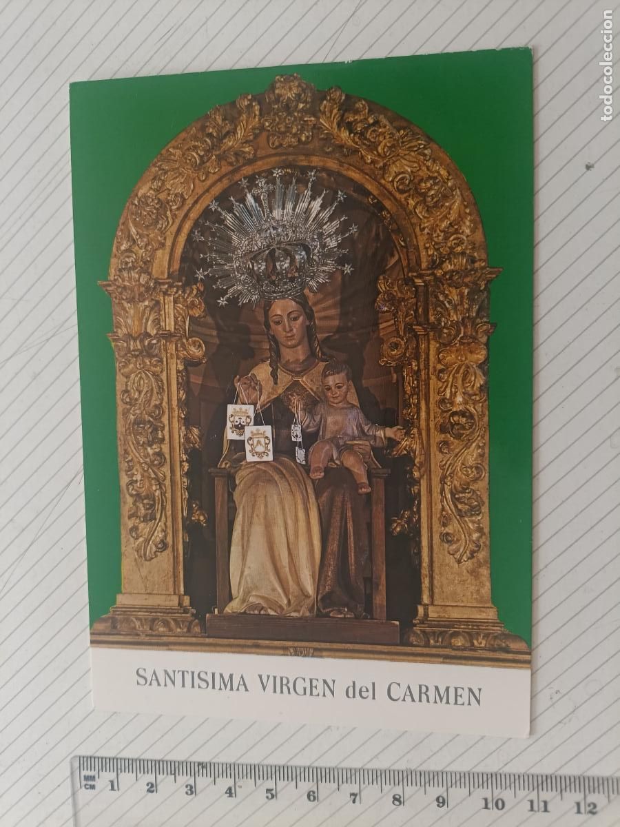 Postales: Postal de la Virgen del Carmen, ermita del Santo Cristo de Cabrera