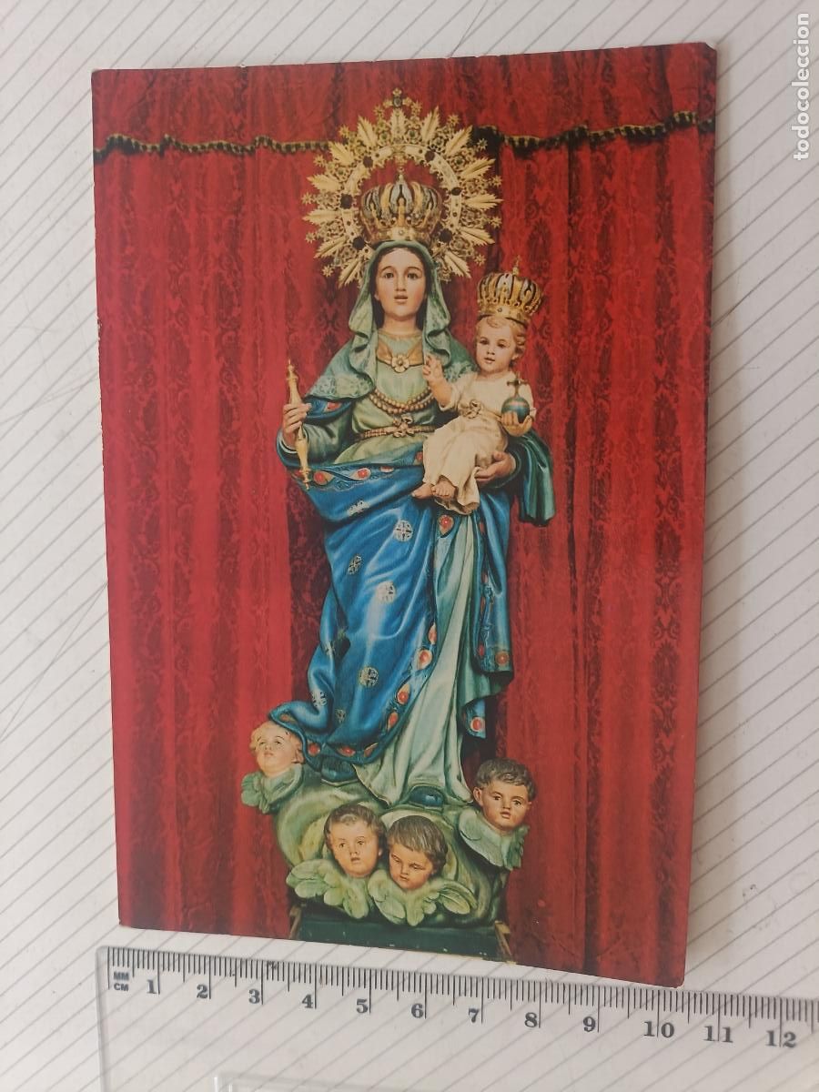 Postales: Tarjeta de la virgen de Vitoria