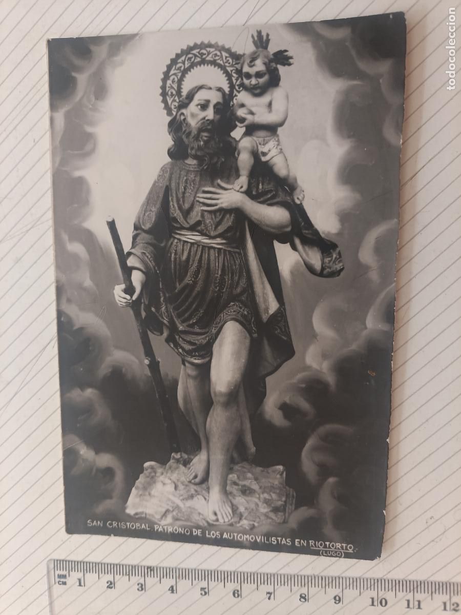 Postales: Tarjeta de San Crist&oacute;bal de Riotorto, Lugo
