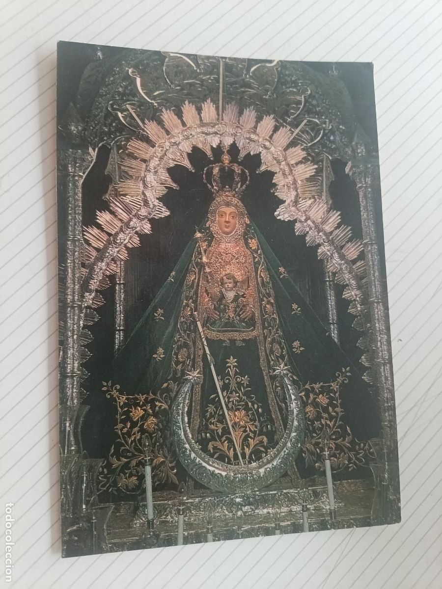 Postales: Tarjeta de la Virgen de Cabra
