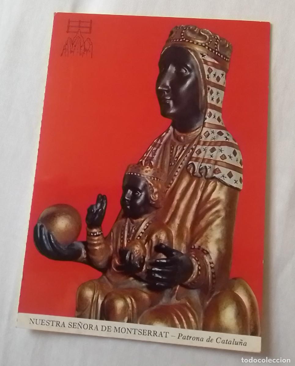 Postkarten: ANTIGUA POSTAL POST CARD NUESTRA SE&Ntilde;ORA DE MONTSERRAT PATRONA DE CATALU&Ntilde;A MORENETA VIRGEN. G. GONDUR