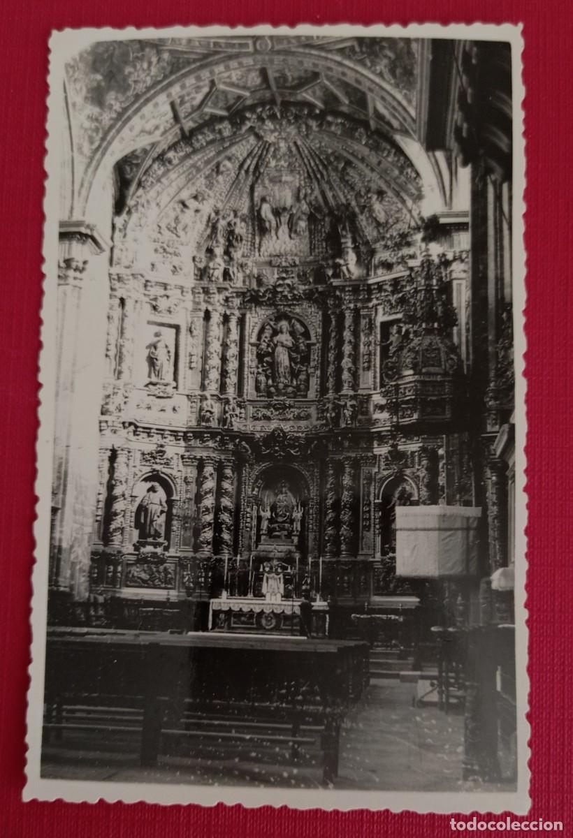 Postkarten: ANTIGUA POSTAL FOTOGR&Aacute;FICA RETABLO MAYOR NUESTRA SE&Ntilde;ORA DE LA ASUNCI&Oacute;N - LABASTIDA - CIRCA 1940