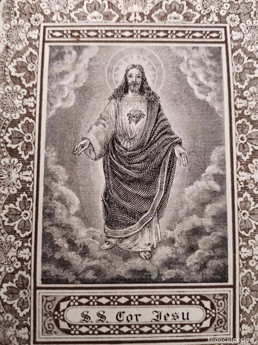 Postales: Antiguo recordatorio del Coraz&oacute;n de Jes&uacute;s. - Foto 4