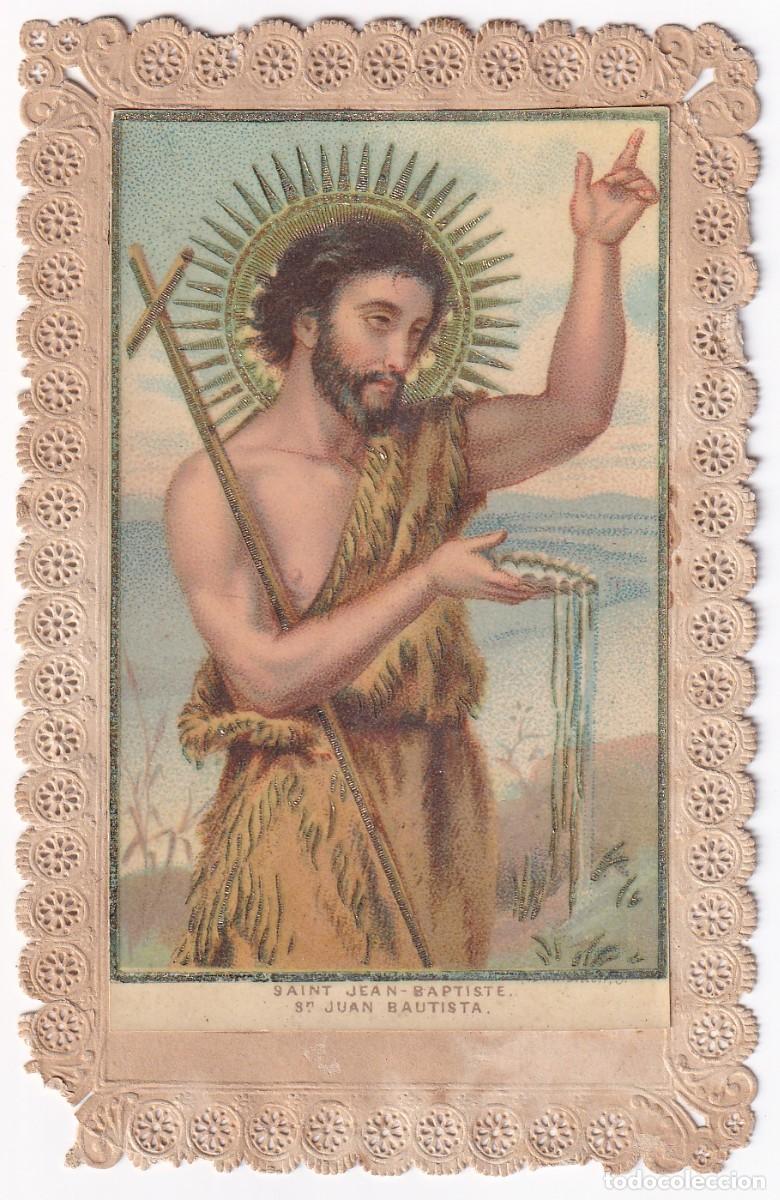 Postales: ESTAMPILLA RELIGIOSA DE PUNTILLA DE SAN JUAN BAUTISTA