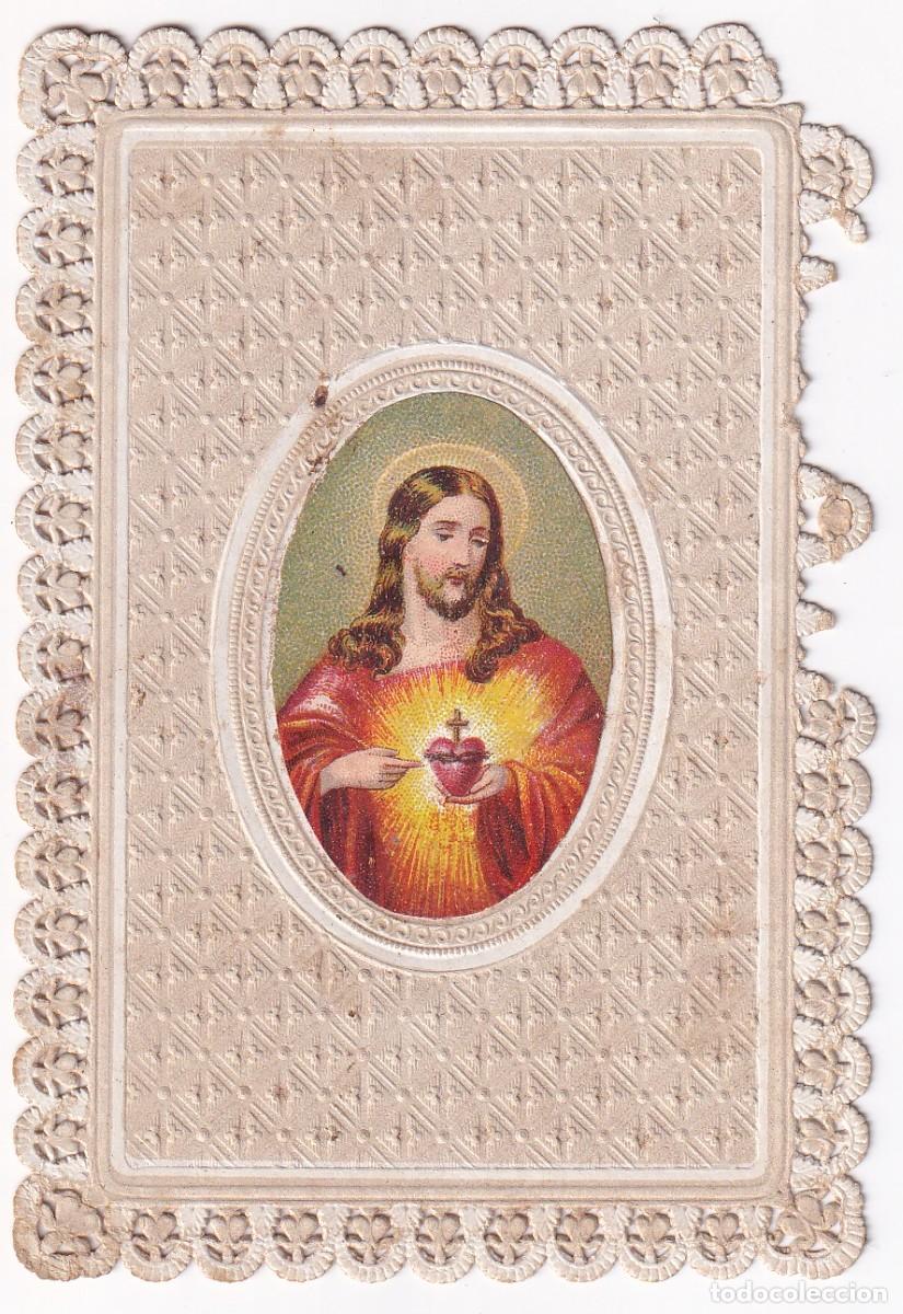 Postales: ESTAMPILLA RELIGIOSA DE PUNTILLA DE JESUCRISTO