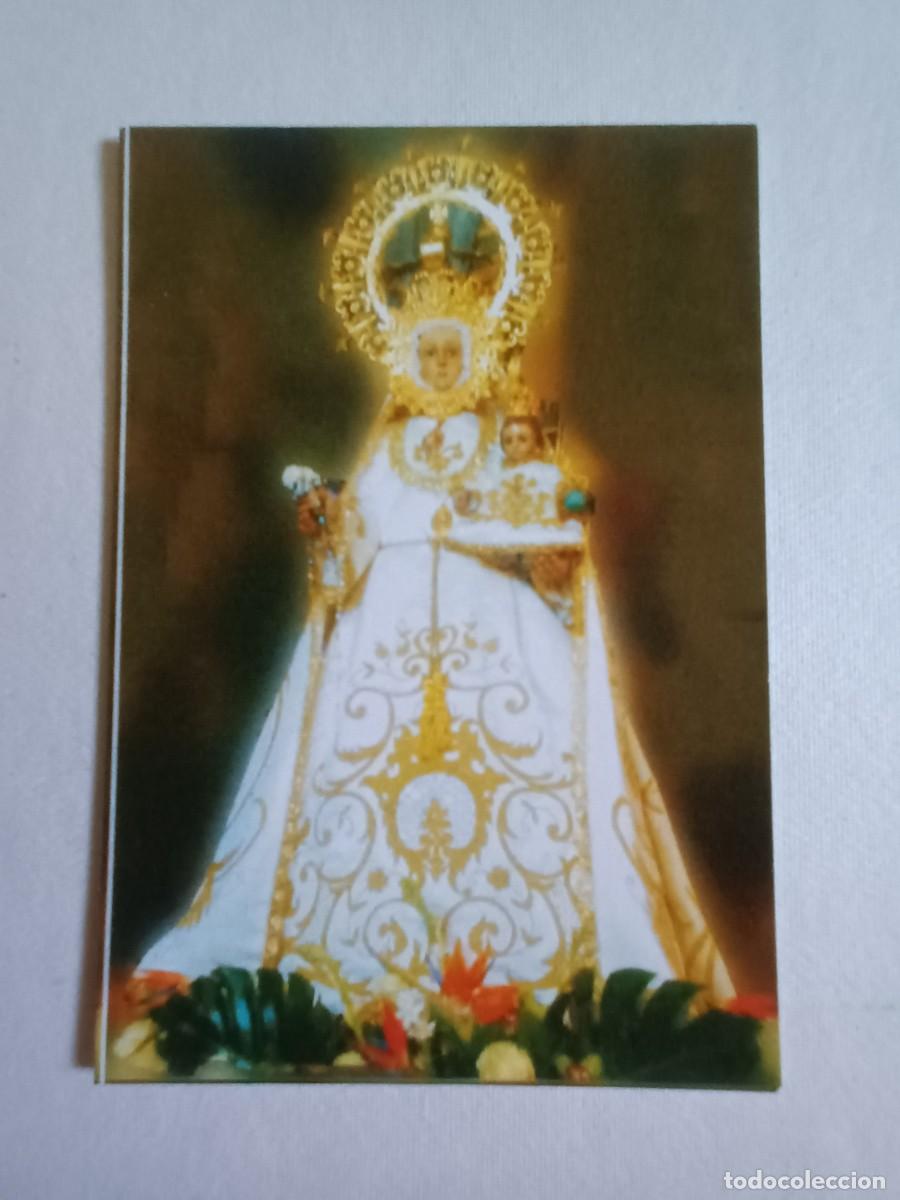 Postales: ESTAMPA VIRGEN DE AGUASANTAS - ORACION A LA VIRGEN (REVERSO)