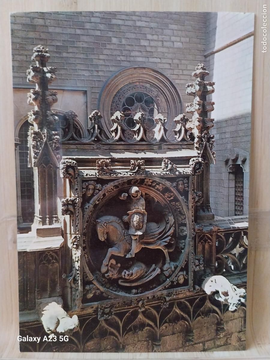 Postales: DIPUTACION SAN JORGE BARRIO GOTICO BARCELONA ED ZERKOWITZ SC ORIGINAL