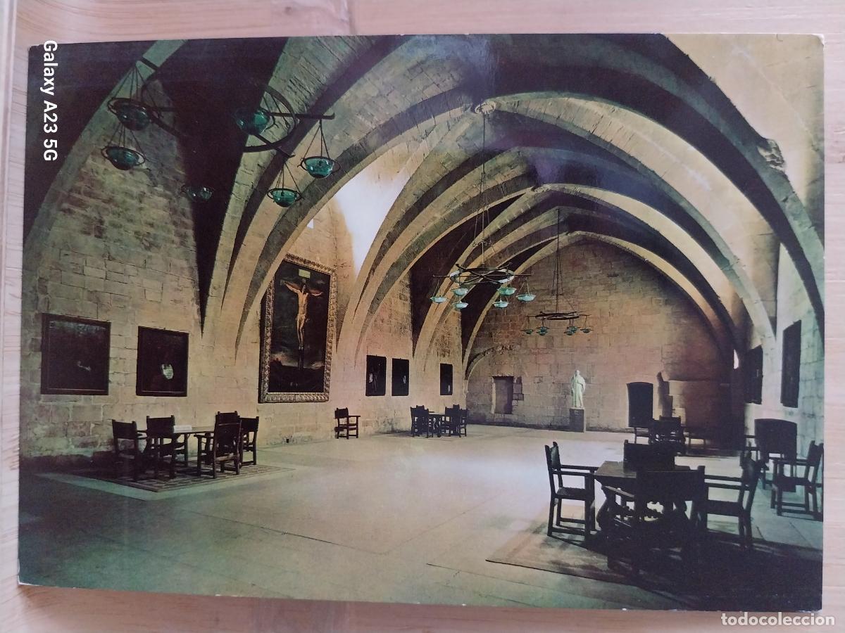 Postales: REAL MONASTERIO POBLET SALA LOCUTORIO ED RO 35 SC ORIGINAL