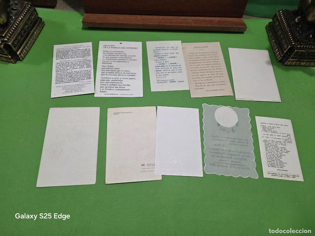 Postales: &rdquo;&rdquo;LOTE DE 50 ESTAMPAS RELIGIOSAS&rdquo;&rdquo;... - Foto 3