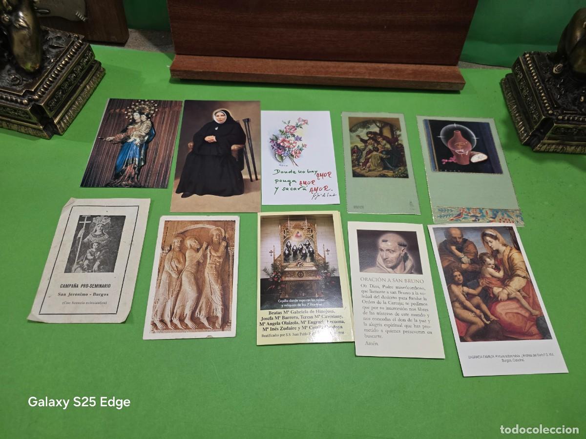 Postales: &rdquo;&rdquo;LOTE DE 50 ESTAMPAS RELIGIOSAS&rdquo;&rdquo;... - Foto 6