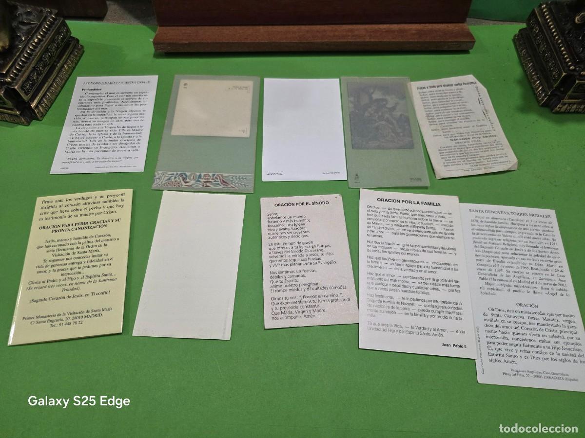 Postales: &rdquo;&rdquo;LOTE DE 50 ESTAMPAS RELIGIOSAS&rdquo;&rdquo;... - Foto 7
