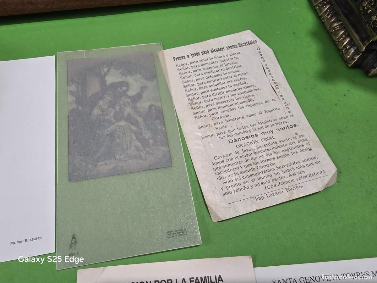 Postales: &rdquo;&rdquo;LOTE DE 50 ESTAMPAS RELIGIOSAS&rdquo;&rdquo;... - Foto 8