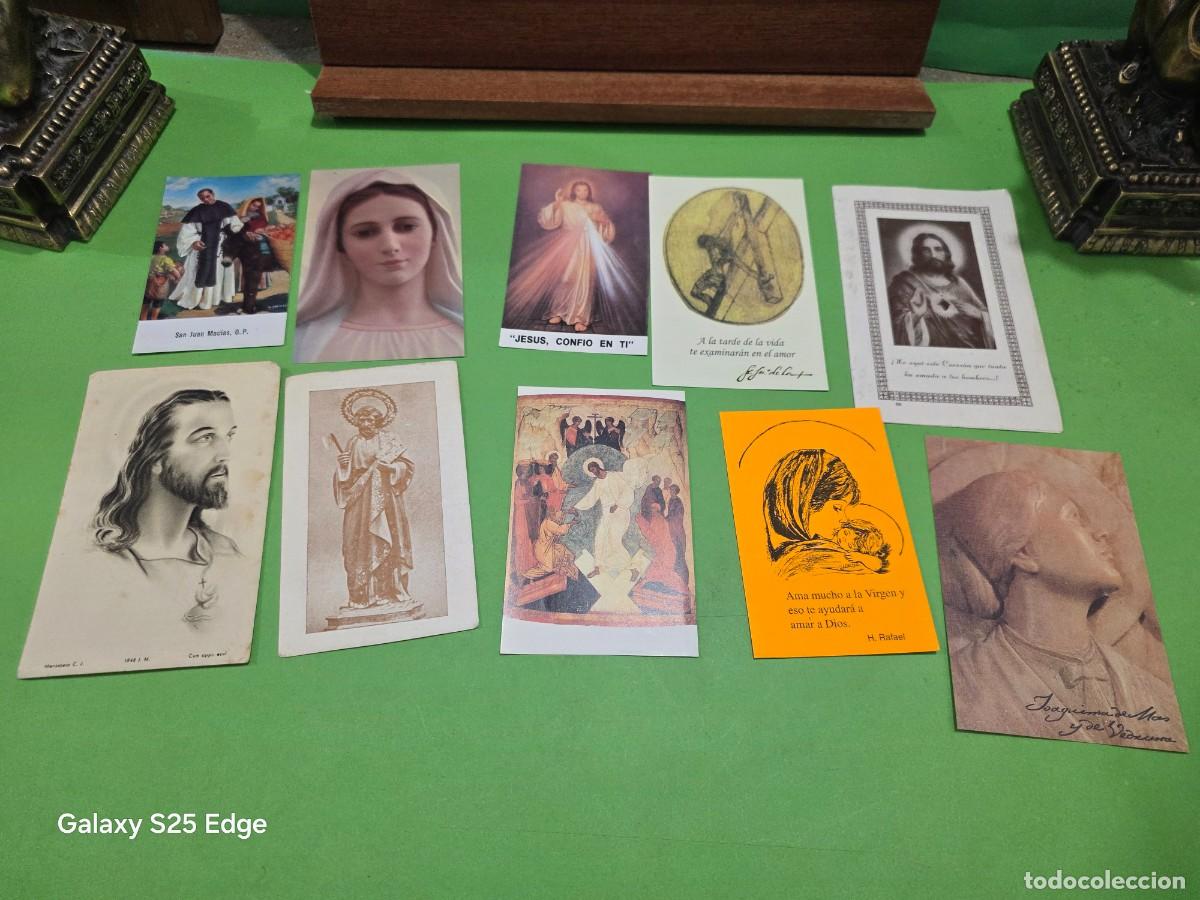 Postales: &rdquo;&rdquo;LOTE DE 50 ESTAMPAS RELIGIOSAS&rdquo;&rdquo;... - Foto 12