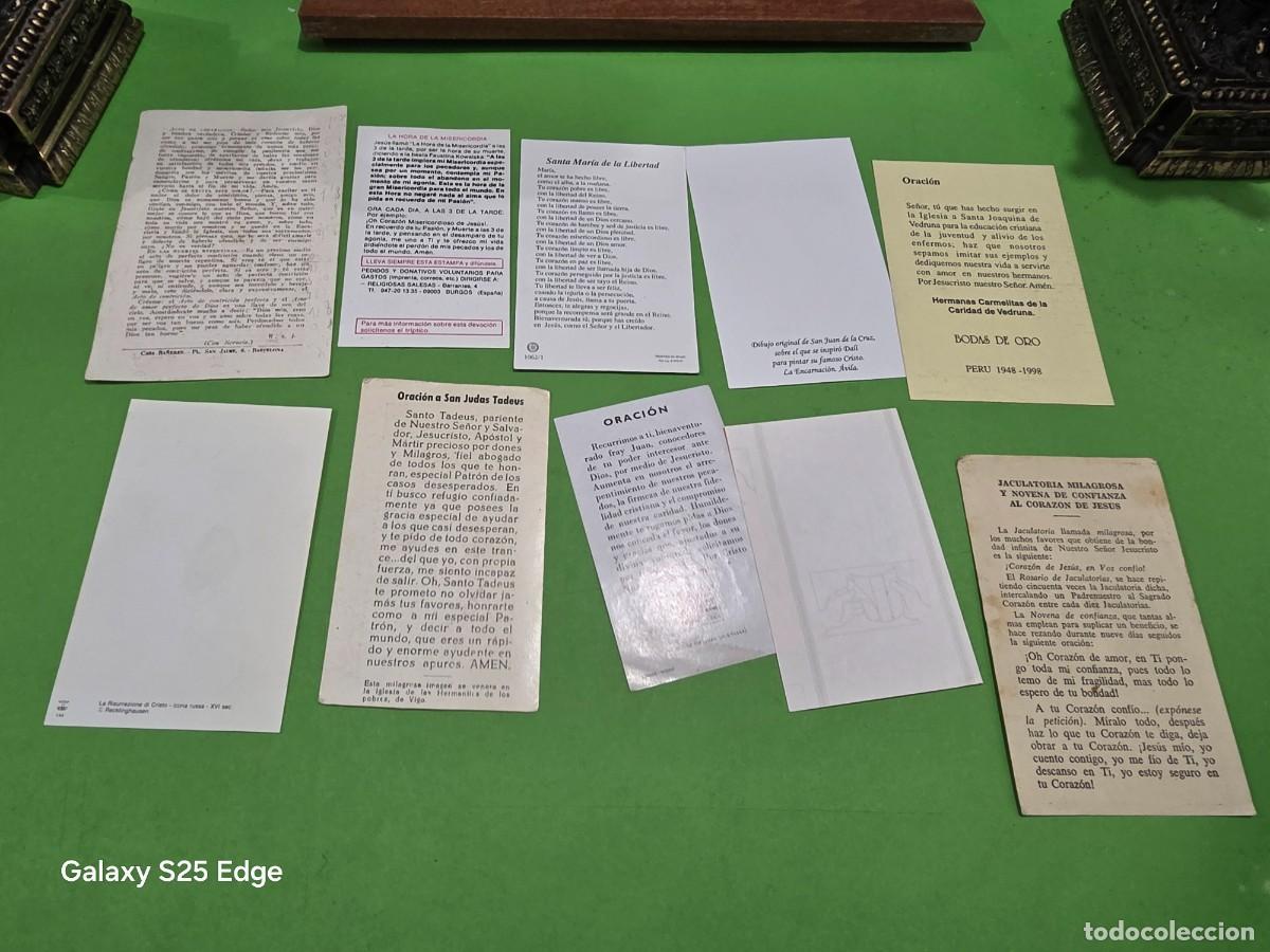 Postales: &rdquo;&rdquo;LOTE DE 50 ESTAMPAS RELIGIOSAS&rdquo;&rdquo;... - Foto 13