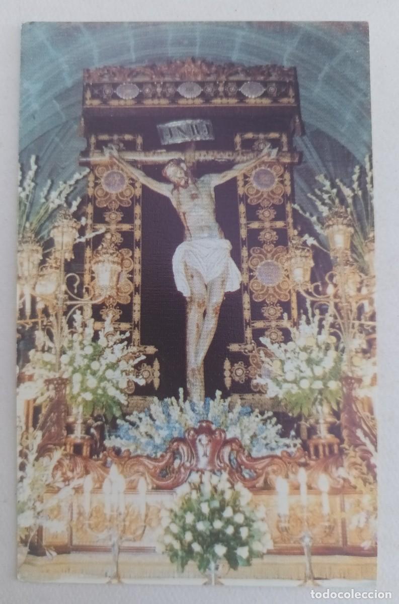 Postales: ESTAMPA CRISTO DEL CONSUELO - PREGARIA EN GALLEGO (REVERSO)